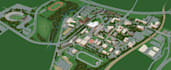 create university map, campus map, school map, wayfinding map and 2d 3d maps