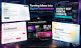 do website development as full stack developer, front end developer