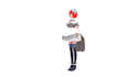 create stylized 3d anime character