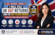 file UK vat returns and fix vat filing errors through hmrc online services
