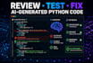 fix, debug and improve your python code