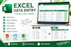 do accurate data entry, typing and excel spreadsheet work