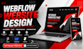 build spanish webflow website design figma to webflow framer website development