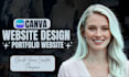 elevate your canva ugc portfolio website