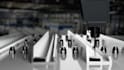 create 3d solar panel animation and industrial process video