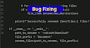 fix python bugs, debug errors, or optimize your scripts