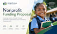 research nonprofit grants write impact proposal funding pitch deck