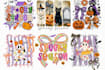 create halloween, fall, coquette preppy tshirt design