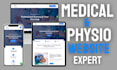 design a medical clinic and physiotherapy wordpress website