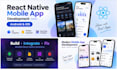 develop a react native mobile app for android and ios