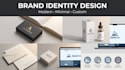 create a minimalist brand identity design
