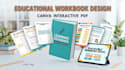 design educational workbook canva workbook redesign, interactive workbook  PDF