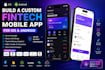 builld react native expo custom fintech mobile app for ios an android plimdor