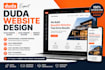 do duda website design, duda website builder and website design