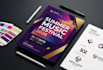 design event flyer business flyer banner and logo redesign