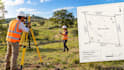 create land survey plans