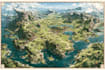 design an original treasure map and fantasy pirate map
