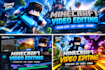 be your minecraft gaming video editor for youtube