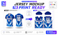 recreate your ai sports jersey into editable vector artwork