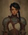 create a grimdark sci fi warhammer 40k inspired character