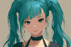 draw you a painterly anime style portrait