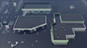 automatic 3d ev charging station,3d gas station, e trucks station,parking render