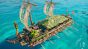 draw your boat or ship into a cartoon illustration