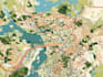 do vector map illustration and event map