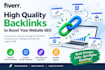 create high da backlinks for top google rankings