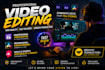 do professional video editing in low price