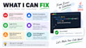 fix bugs and errors in your java code
