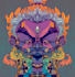 draw 1 pfp nft with cartoon illustration style