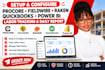 setup procore fieldwire raken quickbooks power bi labor tracking daily report