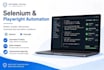 do professional QA automation testing with selenium playwright