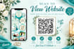 create a canva wedding website with rsvp