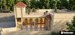create 3d house model and exterior design in sketchup