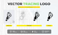 convert your logo, sketch or image to vector