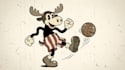 create a vintage retro cartoon mascot illustration