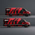 car with a creative custom wrap and stunning graphics