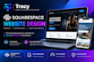 squarespace website design squarespace gym website real estate website design