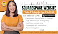 squarespace website design squarespace gym website real estate website design