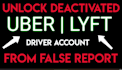 amazon flex reactivation, uber reactivation, spark reactivation