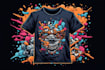 do custom illustration t shirt design