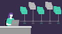 create 2d animated saas explainer video, saas demo video