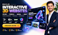 build interactive 3d animated website spline threejs webgl gsap scroll animation