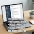 write an ats friendly resume for students and freshers