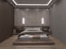 do modern 3d interior design and realistic rendering