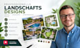 design your landscape, garden and backyard