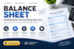 prepare financial statements and balance sheet