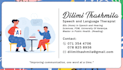 create elegant business cards